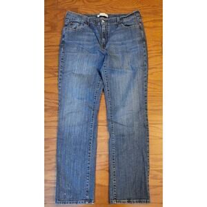 Vintage LEVI STRAUSS 505 Women Size 14 W32 Classic Straight Jeans Mid Rise